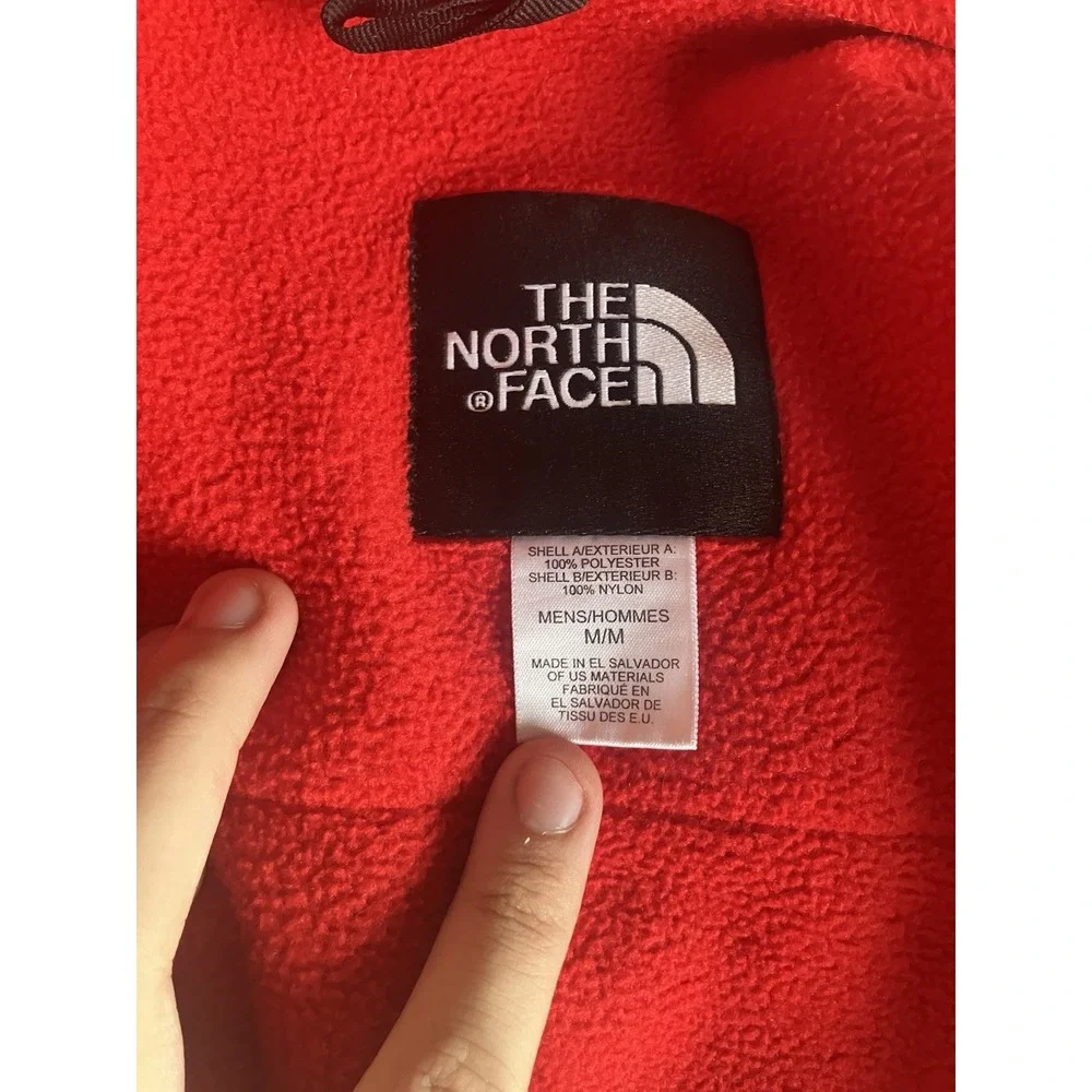 The North Face Denali Fleece Jacket Mens M Red Polartec Y2k Vintage Gorpcore 90s
